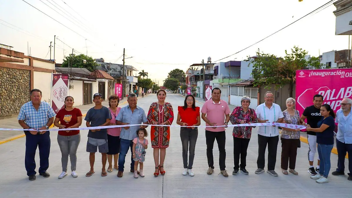 INAUGURACION DE OBRA EN BARRIO NUEVO